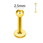 Gold Color-2 / 0.8x5mm