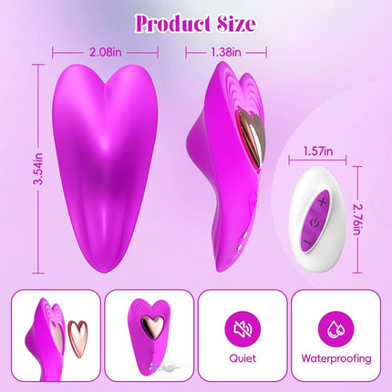 Sex Toys Wearable Panty Vibrator With Magnetic Clip App Control Butterfly Vibrator Portable Invisible Dildo Adult For Women 18+