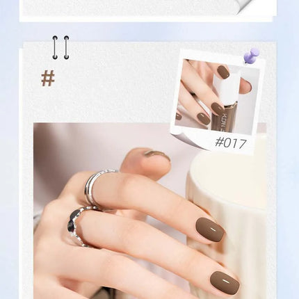 Colorful Water-Base Nail Polish 40 Colors Air Dry Peel Off Nail Art for Manicure DIY Long Lasting Nail Supplies Painting Varnish