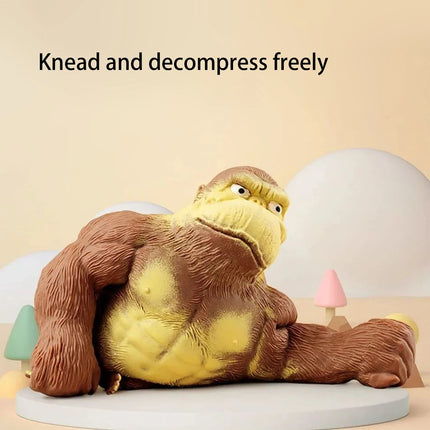 Decompression Gorilla Toy, Large Pinch Music Slow Rebound Ventilator, Stress Relieving Toy