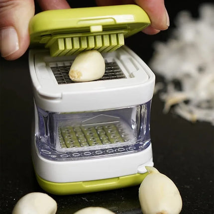 Multifunction Vegetable Dicer Garlic Presser Crusher Plastic Eco Friendly Ginger Slicer Mincer Chopper Kitchen Gadget for Salad