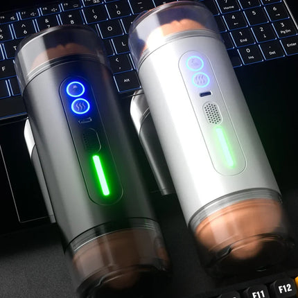 Sex Toy Automatic Masturbation Cup Male Masturbator Toys Deep Throat Realistic Oral Vagina Blowjob Heating Vibrating Sex Machine