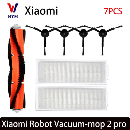For Xiaomi Mi Robot Vacuum-Mop 2 Pro/Lite MJST1SHW MJSTL Hepa Filter Mop Cloth Main Side Brush Mijia Vacuum Cleaner Accessories