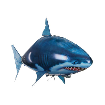 Creative Remote Control Flying Fish Shark Clownfish Electric Air Inflatable Flying Fish Party Decoration RC Animal Toy For Kids