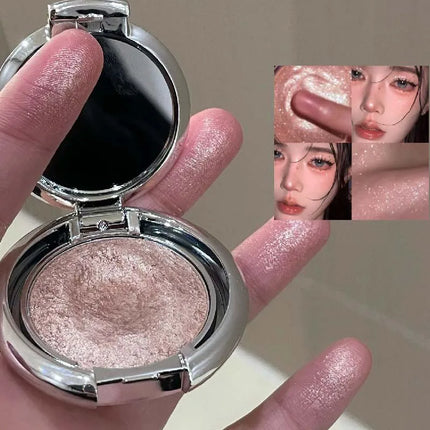 Light Shadow Highlighter Mashed Potato Diamond Shining High Gloss Paste Pearlescent Fine Flash Brightening Contouring Highlights
