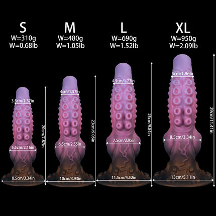 Huge Tentacle Anal Butt Plug Male Adult Sex Toys Soft Silicone Big Anal Plug Dilator Training Expansion Butt Plug For Women Men