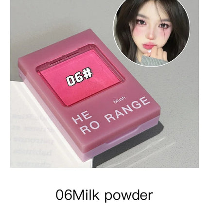 Sweet Orange Blusher Makeup Blush Mashed Potato Latte Nude Cheek Color Face Contour Brighten Lasting Rich Color Rouge Cosmetics