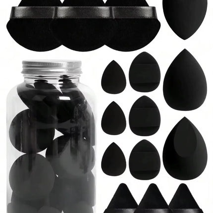 12/15Pcs Makeup Sponge Cosmetic Puff Foundation Sponges Blender Beauty Egg Powder Puffs Women Make Up Accessories Makeup Tools