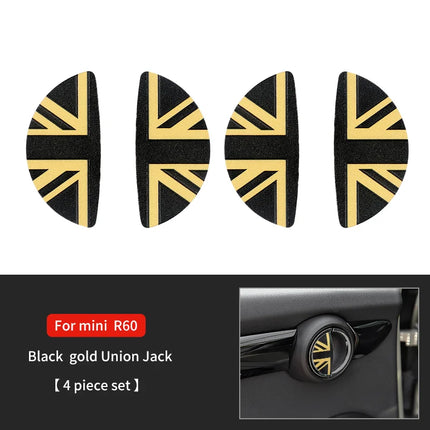 Car Door Handle Decoration Leather Sticker For Mini Cooper JCW F56 F60 F55 F54 R56 R60 R55 Countryman Car Interior Accessories