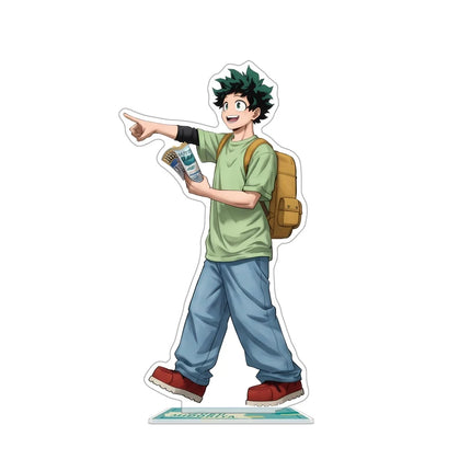 My Hero Academia Acrylic Stand Keychain Izuku Shoto Bakugo Dabi Aizawa Cute Desktop Decor Anime Fans Collection Gift