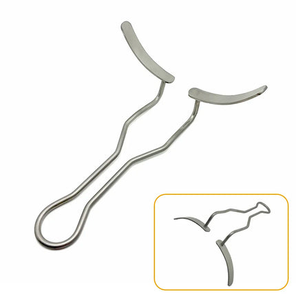Dental Implant Surgical Retractor Inverse Angle Lip and Cheek Retractor for Mouth Opening Oral Procedures