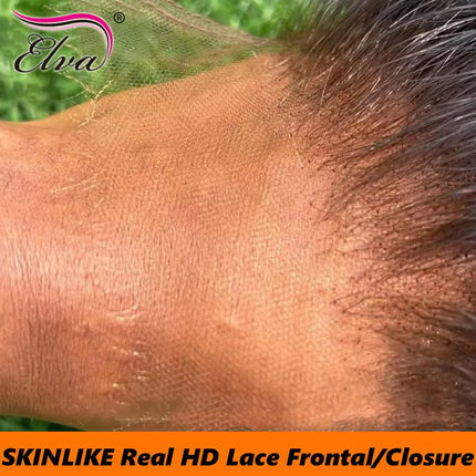 SKINLIKE 5X5 9X6 HD Lace Closure Only Straight Hair Invisible Melt Skins Swiss Lace Preplucked Natural Black 100% Human Hair 13x6 13x4 HD Lace Frontal Only