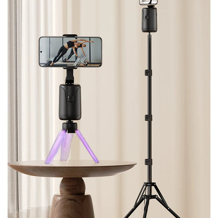 Smart Auto Tracking Phone Gimbal YT20 Foldable 360° Rotation Selfie Mount with Face/Object Tracking for Vlog/Live Stream