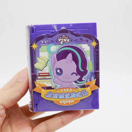 My Little Pony Trendy Blind Box Toys Friendship Classroom Luminous Book Pony Grain Figure Twilight Sparkle Doll Gifts Toys