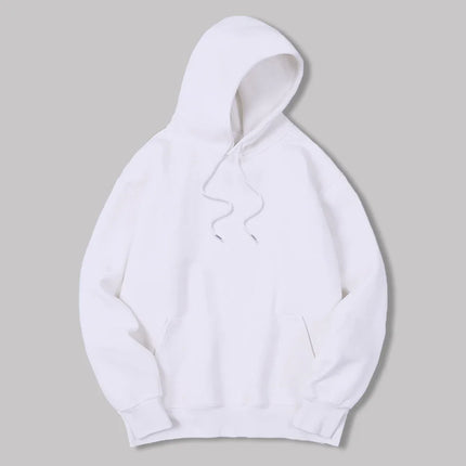 Men's solid-color hooded sweater a loose and breathable brand hooded fashion streetwear for men