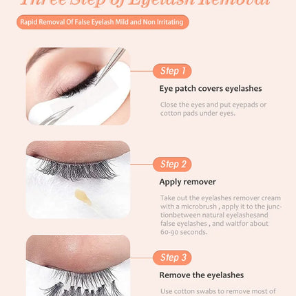 CNK  brand 5G 10G 15G eyelash extension gel cream safety makeup remover inventory, eyelash glue removal cream factory wholesale