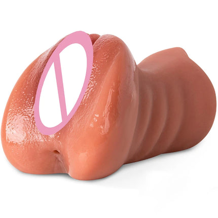 Male masturbation toy, specifically designed for men. Pocket-sized genital design. Realistic adult sex toy. Entry-level product.