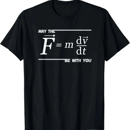 Quantum Physics Student Science T-Shirt Custom Printed Graphic T Shirts Women's T Shirt Camiseta Casual Short Sleeve