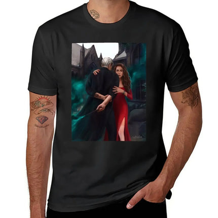New manacled dramione T-Shirt cute tops plus size tops sports fans anime figures heavy weight t shirts for men