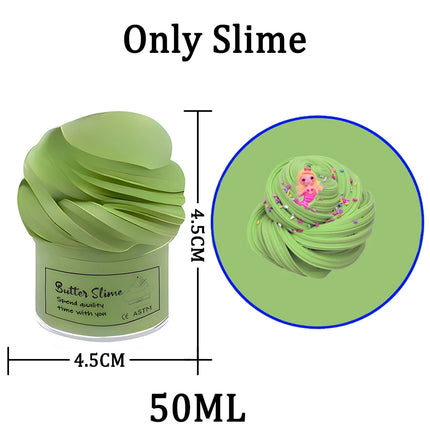 Butter Slime Fluffy Slimes Plasticine Making Toy Putty Snail Toy Slime Cream Cloud Plasticine Gifts Toys