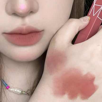 Matte Velvet Thin Tube Lipstick Lasting Waterproof Resistant to Fading Smooth Application, Lip Gloss Lip Balm for Autum&Winter