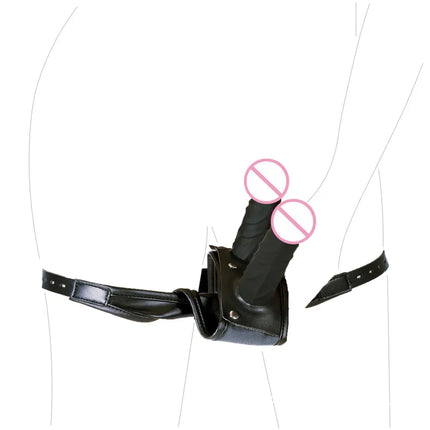 Optional Silicone Dildo Bondage Accessories Kit with No Vibration Vaginal Anal Plug Harness Panties for Couple Intimate Sex Toy
