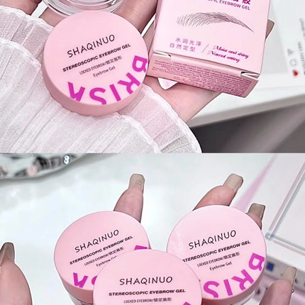 Three-dimensional Eyebrow Shaping Soap Eyebrow Gel Texture Creates Natural Eyebrows Styling Cream Waterproof Quick-Dry Makeup