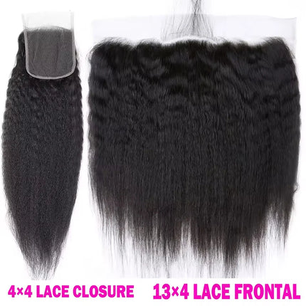 13x4 Transparent Lace Frontal pre plucked Straight Body Loose Water Deep Curly 4x4 Lace Closure Remy Human Hair 8-20 Inch