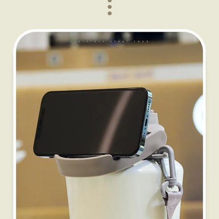 Stainless Steel Vacuum Flask, Outdoor Portable Keeps Cold and Heat, Thermal Bottles, Drinkware