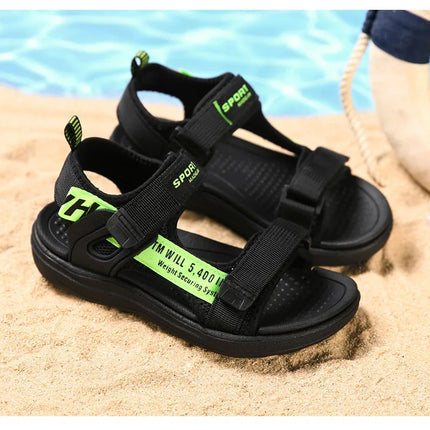 2026 Summer Kids Sandals Breathable Boys Sandals Soft Comfortable Children's Shoes Outdoor Beach Girls Lightweight Slippers