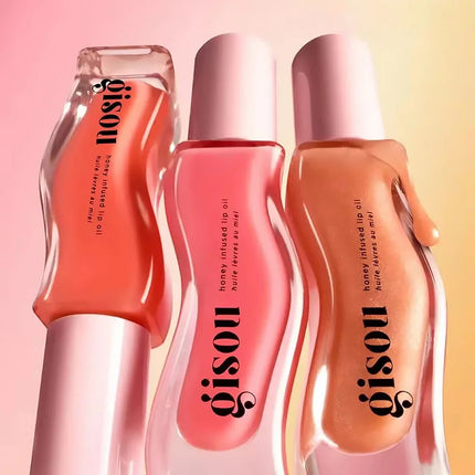 Gisou Original Moisturizing Watermelon Lip Oil Gloss Care Of The Lips Benetitnt For Lips Plumping Exfoliating Plumping Lip Balm