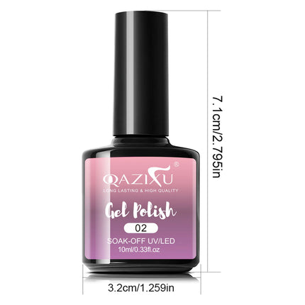 Thermal Gel Nail Polish Thermal Color Changing Gel Polish - Pink Purple Soak Off UV LED Nail Art DIY Temperature Sensitive