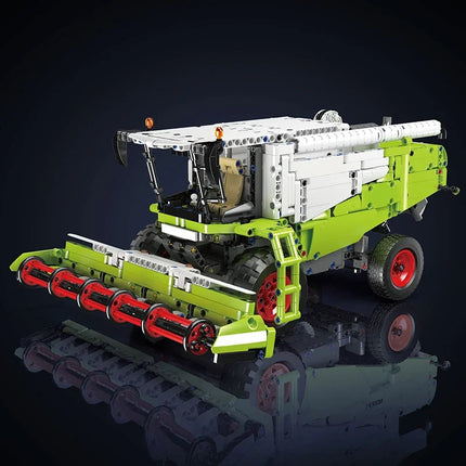 17014 Harvester 1347pcs Small Particle Assembly Model Kit Building Block set APP Version DIY Toys for Christmas Gifts