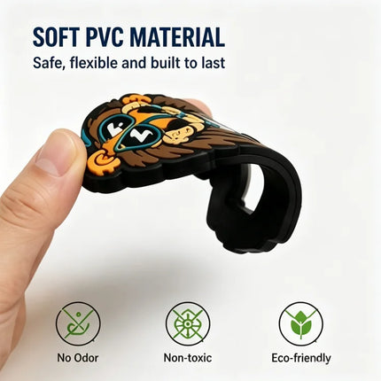 Custom PVC Bottle Opener Custom Logo Soft Rubber Beer Opener Personalized Promotional Gift Bar Tool Keychain Souvenir