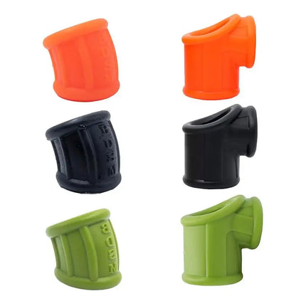 Men Ball Stretcher Ring Silicone Stretchy Time Delay Enhancer Comfort Fit Sensual Bedroom Moments