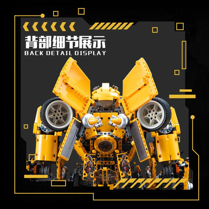 High Quality Big Transformation Robot Building Blocks Toys Primed Robot Creative Bricks Mecha Model Gifts for Children Adults