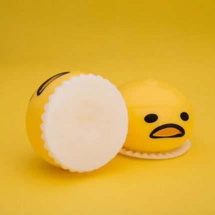 Puking Egg Yolk Stress Ball With Yellow Goop Relieve Stress Toy Funny Squeeze Tricky AntiStress Disgusting Egg Toy Kids Gift