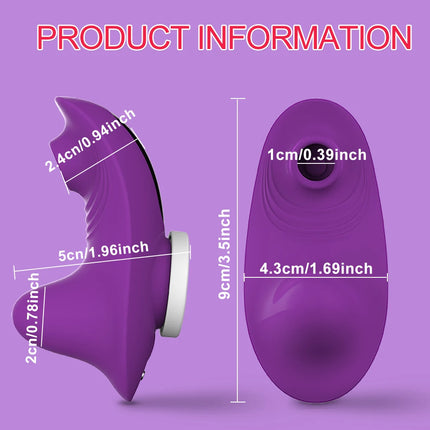 Sucker Clitoris Sucking Vibrator Female Sex Toy Wearable Vibrating Panties Wireless Bluetooth G Spot Vibrator Adult Women Goods