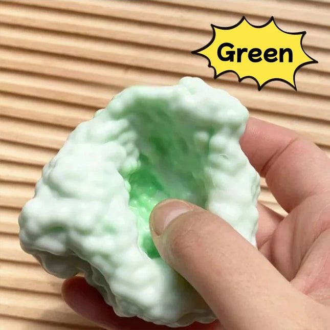 Cute Vacuum Squishy Squeeze Stress Ball Stress Relief Noisy Ball Desktop Squeeze Toy ASMR Anti-stress Sensory Fidget Toy