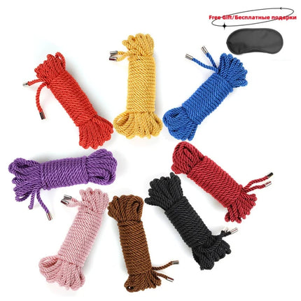 Exotic Shibari Accessories of Handcuffs Bondage Soft Rope for Men Women Fetish Slave Role Play Binder Restraint Touch Tie Up Fun