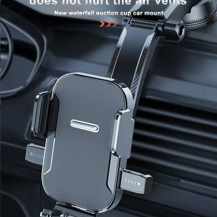 SEAMETAL Sucker Car Phone Holder Mount Stand Suction Cup Smartphone Mobile Cell Support in Car Bracket for iPhone Xiaomi Huawei