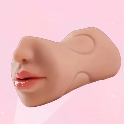 3D Realistic Simulation Light Beige Texture Male Masturbator Adult Products for Men Portable Vaginal Sex Toys Male Sex Toys 18+
