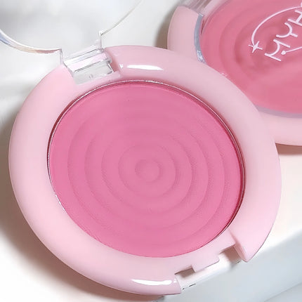 1Pc Monochrome Blush Face Mineral Pigment Peach Orange Nude Pink Matte Natural Blush Contour Shadow Cheek Blusher Cosmetics