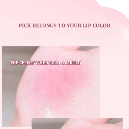 Goody Bunny Color-Changing Lip Balm Moisturizing Repairing Waterproof Lipstick Anti-Dry Cracking Temperature Change Color Lipstick
