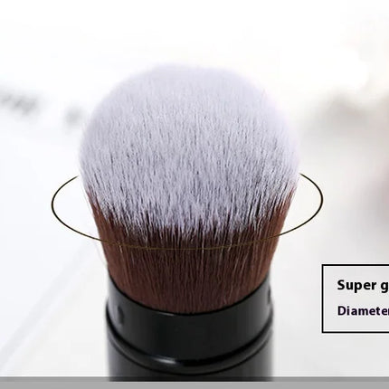 1pcs makeup tools  Powder/Blush Brushes Retractable Single Soft Loose Powder Blush Brush Portable Beauty Cosmetic Tool