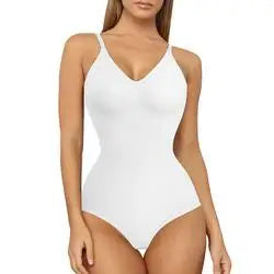 Large Size Shapewear Underwear  Design Button Closure Abdomen Control Bodysuit Butt Lifting One-Piece Suit for Women