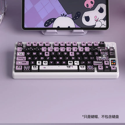 2025 New Eva Rebuild Of Evan Anime Figure Four Sided Side Transparent Pbt Thermal Sublimation Transparent Crystal  Key Cap Gifts