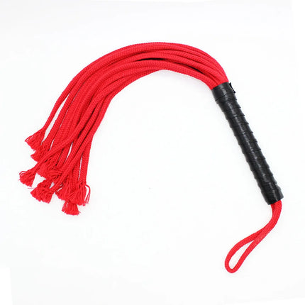 49CM BDSM Whips Adult Sex Toys Black Red Leather Handle Flogger Bondage Play Gear 18+ Ridding Crop Sex TOY For Couple GAMES