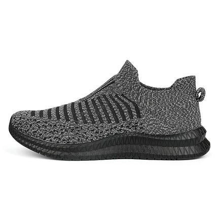Men's Running Sneakers Breathable Outdoor Sport Lightweight Male Walking Shoes Anti-Slip Sneakers Slip-On Flats Vulcanized Shoes