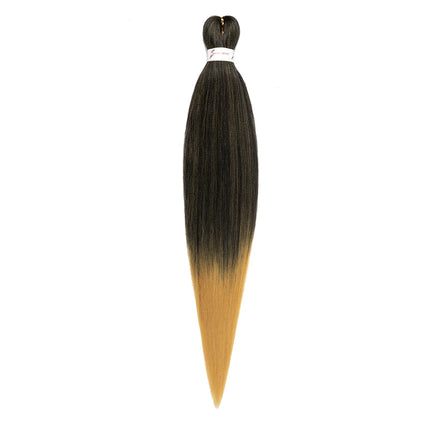 Pre-stretched Synthetic Braiding Hair Ombre Professional Easy  Hot Water Setting Soft  Crochet Braid Hair  Extensions